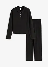 Tuta da casa oversize in morbida maglia a coste, bonprix