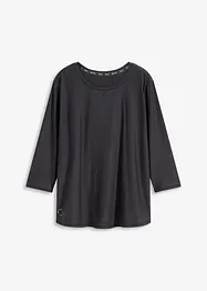 Maglia tecnica utra-morbida ad asciugatura rapida con maniche a 3/4, bonprix