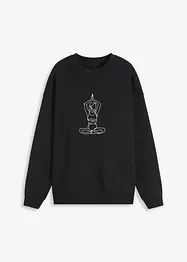 Felpa sportiva termica oversize, ad asciugatura rapida, bonprix