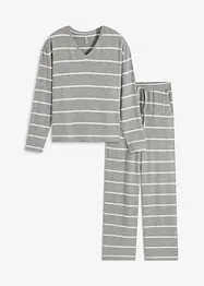 Tuta da casa oversize in morbido materiale, bonprix
