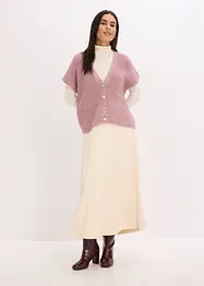 Gilet in maglia con bottoni decorativi e percentuale di lana, bonprix