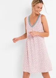 Camicia da notte corta in misto viscosa morbido, bonprix