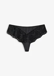 Culotte brasiliana in materiale lucido, bonprix