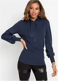 Maglione morbido in filato fine misto viscosa, bonprix