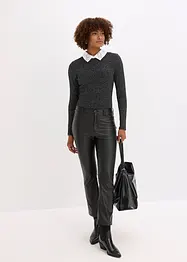 Maglia in misto cotone, bonprix