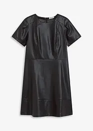 Abito corto in similpelle, bonprix