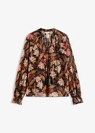 Maglia lunga in mesh morbido, bonprix