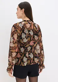 Maglia lunga in mesh morbido, bonprix