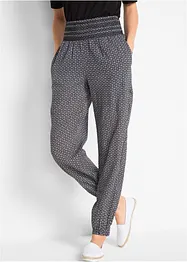 Pantaloni alla turca in tessuto increspato, bonprix