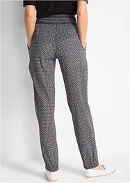 Pantaloni alla turca in tessuto increspato, bonprix