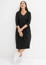 Abito midi in jersey di cotone, bonprix