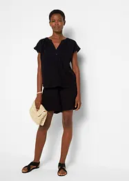 Top in mussola di puro cotone, bonprix