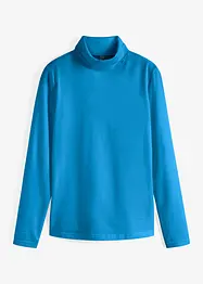 Maglia elasticizzata a collo alto e a maniche lunghe, bonprix