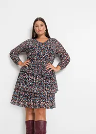 Abito corto in mesh, bonprix