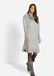 Abito in maglia oversize a collo alto, bonprix