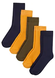 Calzini termici (pacco da 5 paia) con cotone biologico, bonprix