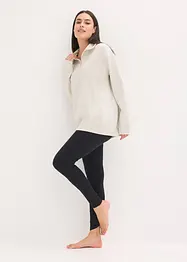 Tuta da casa in felpa con leggings, bonprix