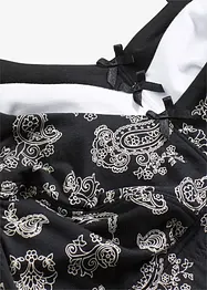 Reggiseno senza ferretto con cotone biologico (pacco da 3), bonprix
