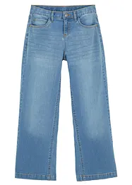 Jeans wide leg, vita media, bonprix
