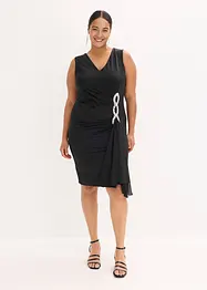 Abito di jersey con applicazione di strass, bonprix