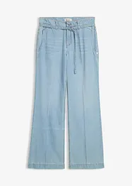 Jeans wide leg con cintura, vita media, bonprix