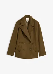 Caban in misto lana, bonprix
