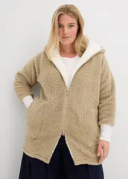 Giacca in pile teddy, bonprix