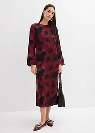 Abito midi in satin, bonprix