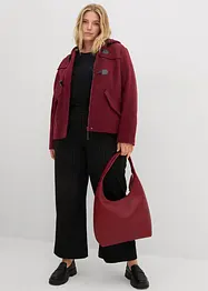 Pantaloni a palazzo in simil lana, bonprix