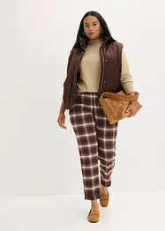 Gilet trapuntato leggermente lucido, bonprix
