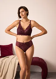 Slip alto con ricami, bonprix