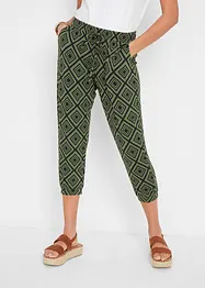 Pantaloni fantasia a pinocchietto, bonprix