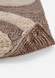 Tappeto da bagno con motivo semicircolare, bonprix