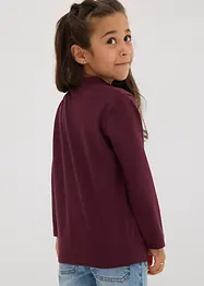Maglia a maniche lunghe in misto cotone biologico elasticizzato (pacco da 2), bonprix