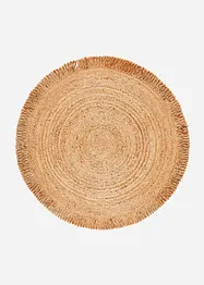 Tappeto Kilim rotondo con frange, bonprix
