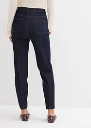 Mom jeans elasticizzati, vita alta, bonprix