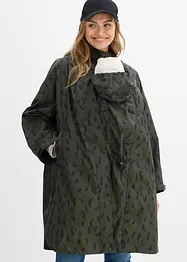 Mantella prémaman impermeabile 3 in 1 con inserto babywearing e sacchetto, bonprix