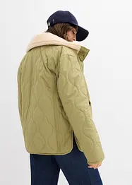 Giacca prémaman leggera 3 in 1 con fodera in teddy e inserto babywearing, bonprix