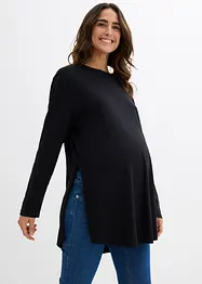 Maglia prémaman / da allattamento lunga in puro cotone biologico, bonprix