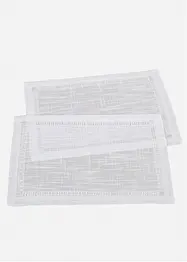 Tovagliette americane con ricamo traforato (pacco da 2), bonprix