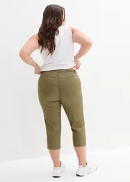 Jeans straight con cinta comoda, vita media, bonprix