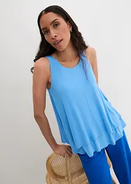 Top in viscosa a doppio strato, bonprix
