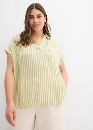 Blusa a maniche corte in viscosa fluente, bonprix