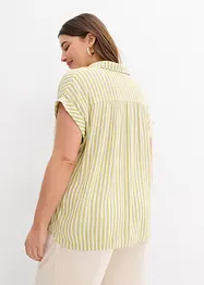 Blusa a maniche corte in viscosa fluente, bonprix