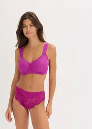 Reggiseno senza ferretto con coppe preformate e spalline imbottite, bonprix