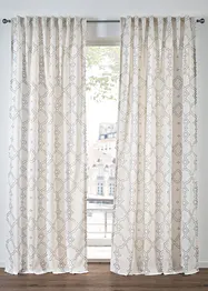 Tenda trasparente in poliestere riciclato (pacco da 1), bonprix