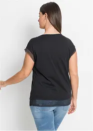 Maglia boxy in cotone, bonprix