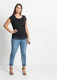 Maglia boxy in cotone, bonprix