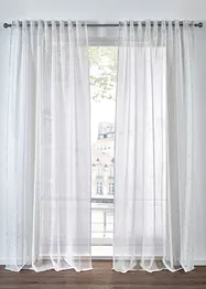 Tenda trasparente con poliestere riciclato (pacco da 1), bonprix