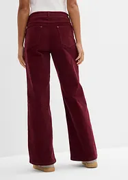 Pantaloni larghi di velluto a coste, bonprix